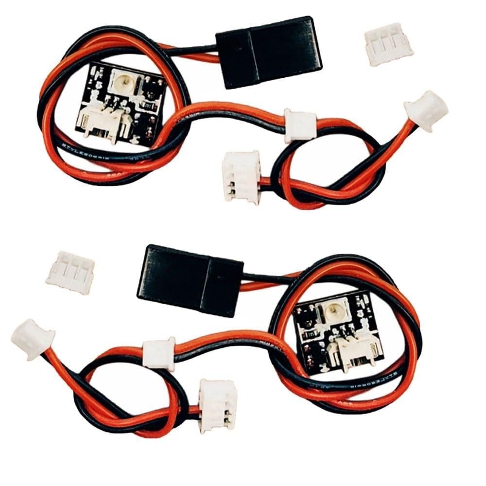 2 Sets DSK-123 Transponder for Mini-Z Racing Timing Compact 11x10x6mm, Unique ID, Indoor/Outdoor Use, Robitronic & Easylap Compatible