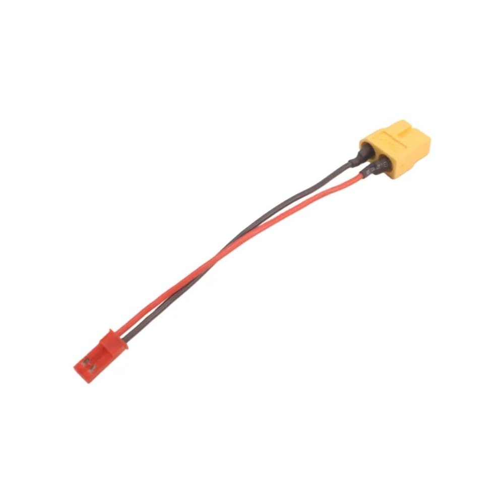 1PCS 10cm Bat*/tery Adapter Cable XT60 to Male/Female Connector 22AWG Silicone Wire for FPV Drone Airplane Car Parts(1pcs XT60-F to JST-M)