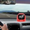 BAFOVY Car Dashboard Emotional Companion, AI Car Robot Dashboard Companion Interactive Smart Electronic Pet with AI Chat & Homework Help for Kids & Drivers, 2.52x2.48x2.17in (Red) view 2