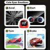 BAFOVY Car Dashboard Emotional Companion, AI Car Robot Dashboard Companion Interactive Smart Electronic Pet with AI Chat & Homework Help for Kids & Drivers, 2.52x2.48x2.17in (Red) view 3