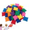Bean Bag Set Mini Colorful Square 20 Pieces 1.97x2.17 Inch view 1