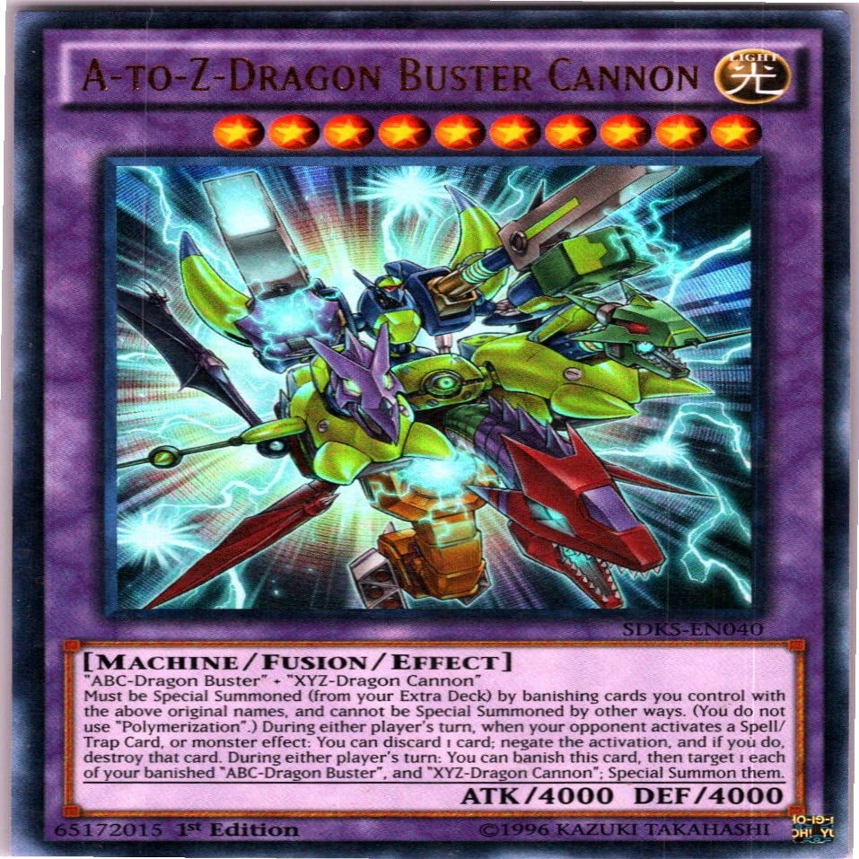 A to Z Dragon Buster Cannon - Structure Deck: Seto Kaiba - SDKS-EN040-1st
