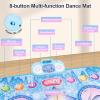 Naroote Electronic Kids Dance Mat Single Player Music Game with Multiple Modes and Early Education Features for Family Entertainment view 3