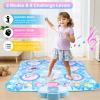 Naroote Electronic Kids Dance Mat Single Player Music Game with Multiple Modes and Early Education Features for Family Entertainment view 4