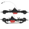 RC Modifications Spare for TRX4 for Bronco for Defender 8227 1/10 CNC Black Brass Suspension Link Mounts Front Rear Axle Mounting Set RC Crawler Upgrade Accessories view 4