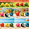 HUBANGBIAO 8 Piece(Multicolor) Super Bouncy Balls for Kids, 32mm High Bouncing Rubber Balls Large Party Favor Pack for Kids, Classroom Prizes, Carnival Games, Goodie Bag Fillers Birthdays Gift view 2