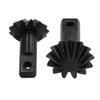 2-Pack 13 Tooth Axle Differential Output Gear for 1/10 Scale RC Car Drivetrain Replacement Parts - Hardened Steel view 1