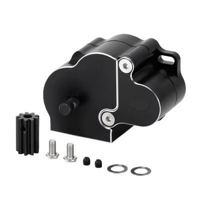 CCXTKENWU Transmission Complete Gearbox with Aluminum Cover Compatible with 1/10 RC Crawler