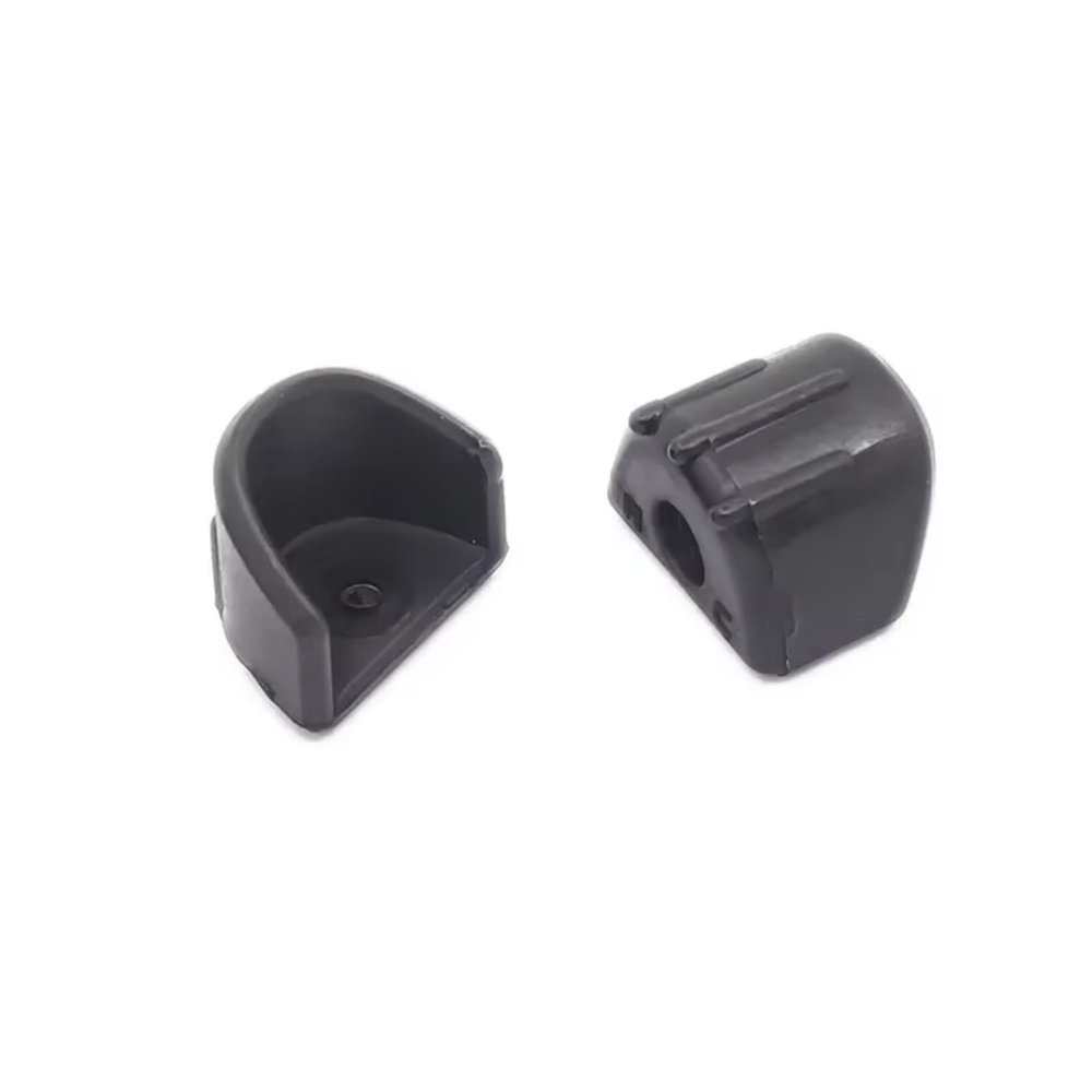 RC Car Accessories for Traxxas for HSP for HPI 1:8 1:10 2PCS Shock Absorber Hydraulic Frame Protection Protection Cover Absorption Cap RC Car Parts(Black)