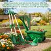 Bemonew Kids Gardening Set 7-piece Toddler Gardening Set with Wheelbarrow, Shovel, Rake and Leaf Rake, Educational Kids Garden Tools for Outdoor Backyard Play view 3