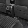 2 Pack Leather Kick Mats Back Seat Protectors for Mitsubishi Pajero 2006-2021, Waterproof Seat Back Cover Easy Clean Auto Interior Protection Accessories,Black view 2