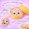 12PCS Glitter Dumpling Squishy, Mini Real Bun Dumplings Stress Relief Set Pack Box, Crazy Fun Balls Toys Fidget Cute Sensory for Anxiety Relief Toy Hand Relax, Birthday Gifts (Smiling) view 2