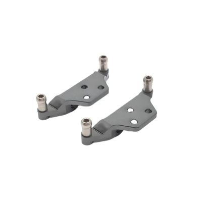 RC Cars Models for Wltoys 1/28 K969 K979 K989 K999 P929 RC Parts Metal Shock Absorber Steering Cup CVD for Swing Arm Upgrade Suit Modification Accessories(Gray)