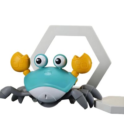 CrabbyDash Smart Escape Toy The Musical, Moving Pet Kids Cant Catch Induction Green/Other