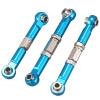 AQWBTYD Compatible with Wltoys 144001 1/14 RC Car Spare Parts Metal Linkage Servo Pull Rod Steering Tie Rod Set RC Assortment view 4