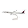 ALHROEUO Miniature Scale 1 200 for Qatar Airways A350-1000 Plastic Assembly Aircraft Model Collection Display Toy Flying Toy Game Kits view 1