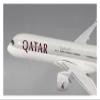 ALHROEUO Miniature Scale 1 200 for Qatar Airways A350-1000 Plastic Assembly Aircraft Model Collection Display Toy Flying Toy Game Kits view 4
