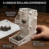 Portable Credit Card Size DIY Dice Tower Kit for D&D RPG Board Games, Ultra-Thin Collapsible Cardboard Dice Roller Tower, Emergency Gift for Gamers Travel Accessories view 4