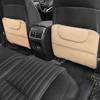 2 Pack Leather Kick Mats Back Seat Protectors for Suzuki Alto 2009-2022, Waterproof Seat Back Cover Easy Clean Auto Interior Protection Accessories,Beige view 2