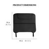 2 Pack Leather Kick Mats Back Seat Protectors for Suzuki Alto 2009-2022, Waterproof Seat Back Cover Easy Clean Auto Interior Protection Accessories,Beige view 3