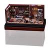 Toyvanta 1/64 Scale Auto Repair Garage Diorama with LED, Miniature Workshop Building Scene, Diecast Car Display Base, Includes 2 Mechanic Figures & 50 Accessories view 1