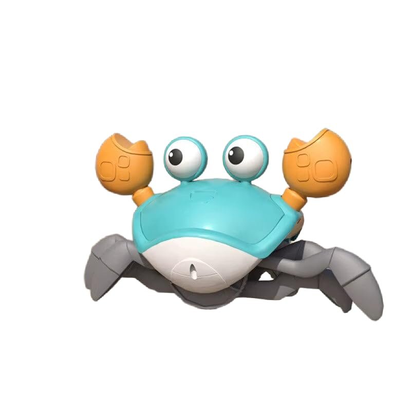 CrabbyDash Smart Escape Toy The Musical, Moving Pet Kids Cant Catch Green/Other