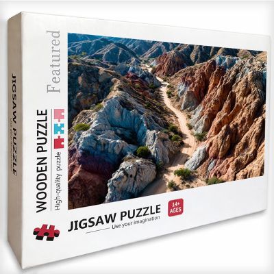 1000 Pieces Puzzle for Adults Mountain, Landscape Jigsaw Puzzles with Box, Letter on Back, Funny Games Crafts for Adults Kits, Hard Difficult Family Activity Games, Gifts for Boys, (30x20in), 5-7110