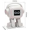 AI chatbot Robot Companion and smart Interactive Toy Featuring Voice Chat, Facial Expressions, Dancing and Music, Complete with a complimentary OutfitMaking it the Ideal Gift (White) view 4