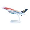 ALHROEUO Miniature Scale 1 400 for A380 Alloy Die-cast Airplane Model Desktop Decorations Collector's Edition Flying Toy Game Kits view 1