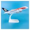 ALHROEUO Miniature Scale 1 400 for A380 Alloy Die-cast Airplane Model Desktop Decorations Collector's Edition Flying Toy Game Kits view 2