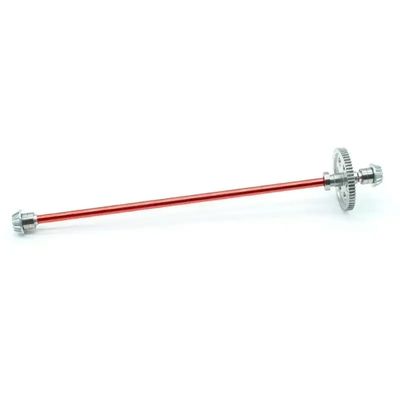 COMODO RC Car Central Transmission Shaft Set with Metal Reduction Gear Replacement Drivetrain Parts Compatible with 124008-2719/2720/2721 Models(Couleur: 2721)