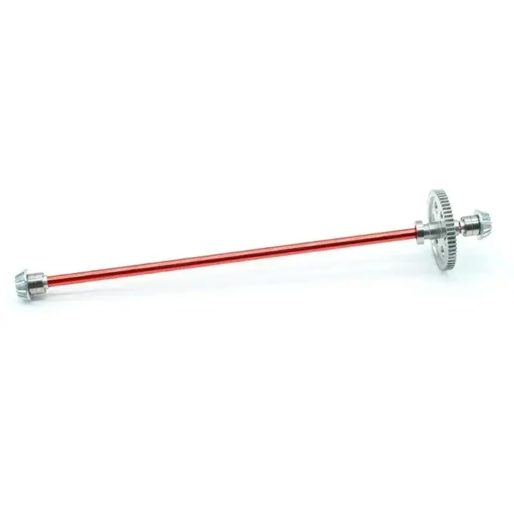 COMODO RC Car Central Transmission Shaft Set with Metal Reduction Gear Replacement Drivetrain Parts Compatible with 124008-2719/2720/2721 Models(Couleur: 2721)