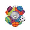 Elyebxj Colorful Bumpy Rattle Ball, Baby Rattle Bell Toy, Learning Developmental Toy Stereoscopic Cloth Ball, Infant Comfort view 1