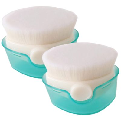2 Packs Sunscreen Applicator for Kids, Sunscreen Brush with Protective Cap No Absorb Powder, Baby Applicator Even Applying Lotion