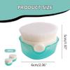 2 Packs Sunscreen Applicator for Kids, Sunscreen Brush with Protective Cap No Absorb Powder, Baby Applicator Even Applying Lotion view 4
