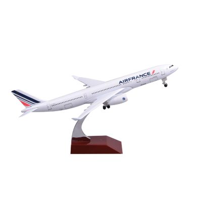 ALHROEUO Miniature Scale 1 400 for France Airbus A330 Aircraft Simulation Alloy Airliner Model Airplane Ornament Adult Hobbies Gift Flying Toy Game Kits