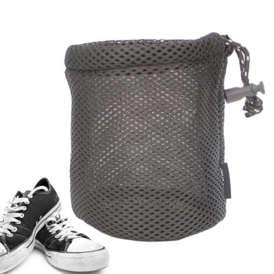 Mesh Bags for Toys, Multi-Purpose Nylon Drawstring Net Bag, Ditty Bag for Beach Toys, Outdoor Activities, Balls Storage