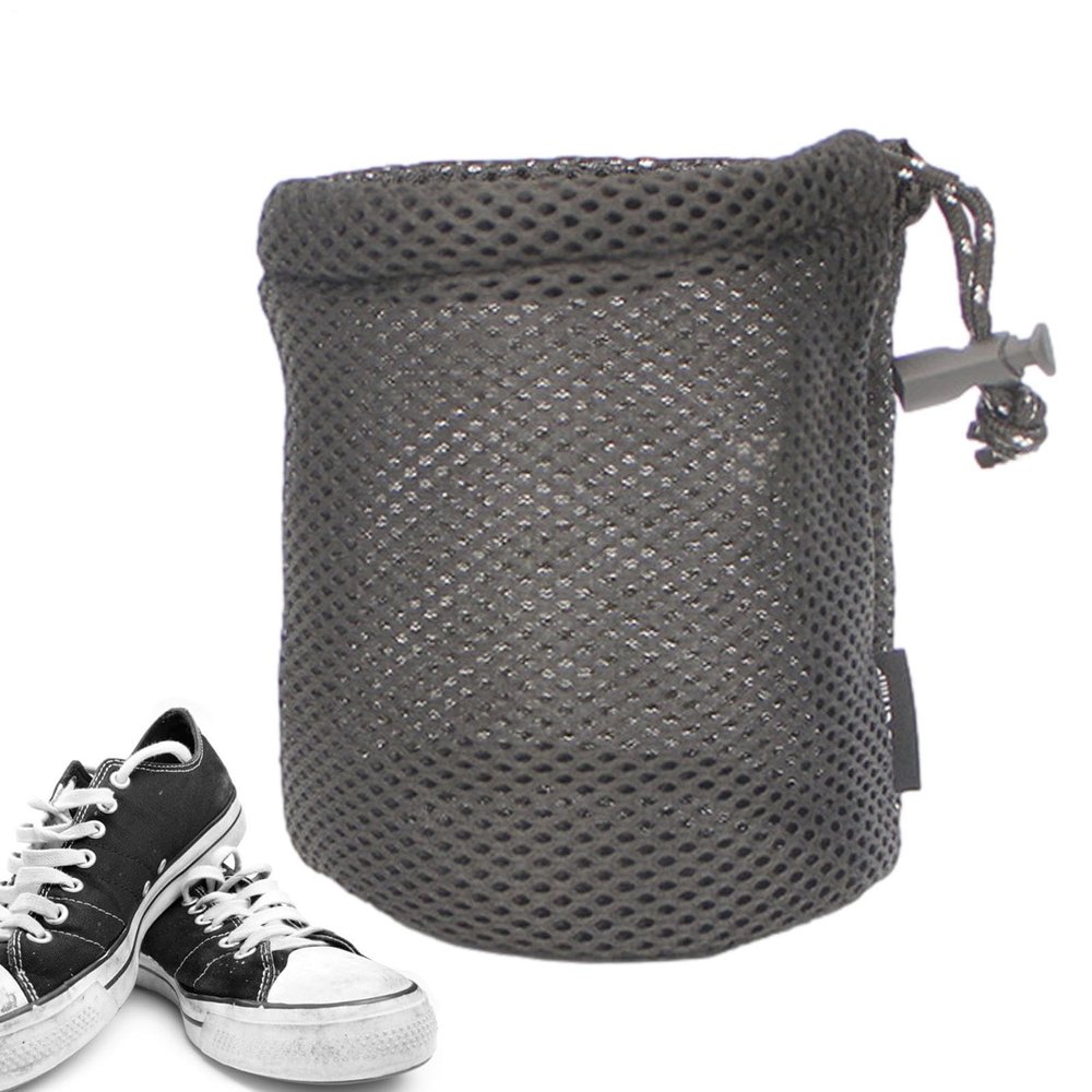 Mesh Bags for Toys, Multi-Purpose Nylon Drawstring Net Bag, Ditty Bag for Beach Toys, Outdoor Activities, Balls Storage