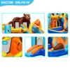 Doctor Dolphin Inflatable Bounce House for Kids Fun, Double Slide Jumping Inflatable Bouncer Blow Up Toddler Bouncy House for Kids 2-12 with Blower Use for Indoor&Outdoor view 4