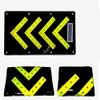 18 * 33in Electronic Truck Trailer Mounted Lamp Black Film Display Road Arrow Board Flashing Led Traffic Sign(Solar) view 1