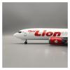 ALHROEUO Miniature Scale 1 85 for Thailand Lion Air 737 Passenger Aircraft Model Simulation Aviation Airplane Metal Ornaments Flying Toy Game Kits(with Light) view 4