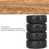 KANASI RC Crawler Replacement Tires, 2.2 inch Rubber tire Skins with Sponge Lining for G8 Model Off Road Driving Enthusiasts view 4