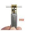 1pc Micro 050/ N30/ N20 Worm Gear Motor DC 3V-12V 4RPM-381RPM Slow Speed Metal Gearbox T-Shaped Dual Shaft Engine(050 Motor,(E) 34RPM-136RPM) view 3