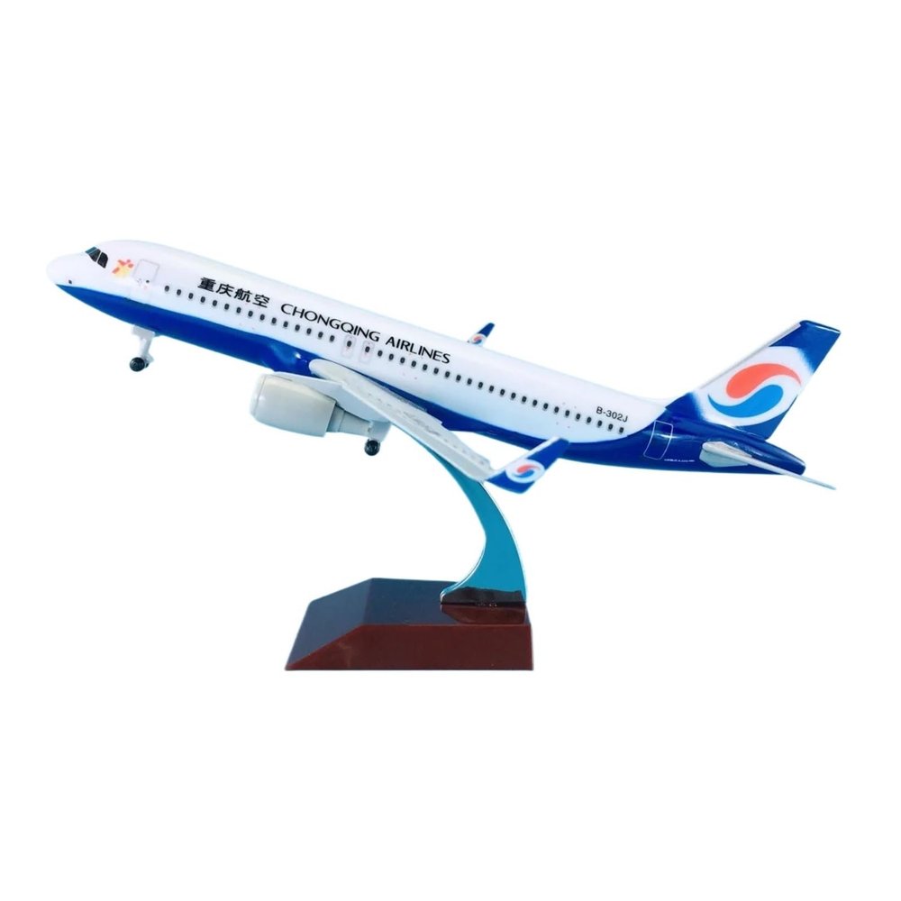 ALHROEUO Miniature Scale 1:300 for A320neo Alloy Die-cast Airplane Model Desktop Decorations for Collections Flying Toy Game Kits