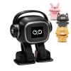 AI chatbot Robot Companion and smart Interactive Toy Featuring Voice Chat, Facial Expressions, Dancing and Music, Complete with a complimentary OutfitMaking it the Ideal Gift (Black) view 1