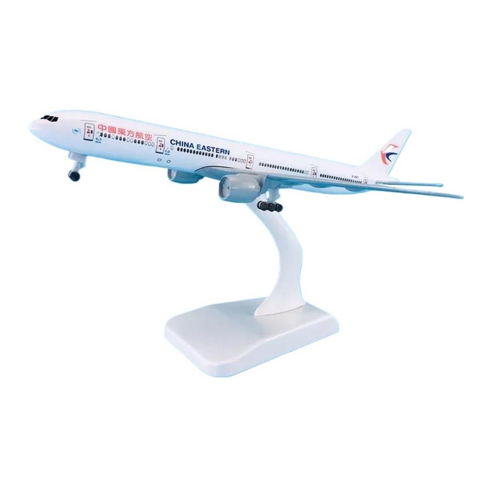 ALHROEUO Miniature Scale 1 400 for B777-300er Alloy Die-cast Airplane Model Desktop Decorations Collector's Edition Flying Toy Game Kits