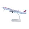 ALHROEUO Miniature Scale 1:220 for A321neo Alloy Die-cast Airplane Model Desktop Decorations Collector's Edition Flying Toy Game Kits view 1