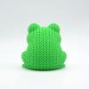 BYZCLUBERI 3D Printed Animals, Knitted Frog for Mother's Day, 3D Printed Desktop Ornament, 3D Animals Decor for Living Room Creative Home Decoration Exquisite Craft Gift,Collectibles for Adults view 2