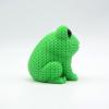BYZCLUBERI 3D Printed Animals, Knitted Frog for Mother's Day, 3D Printed Desktop Ornament, 3D Animals Decor for Living Room Creative Home Decoration Exquisite Craft Gift,Collectibles for Adults view 4