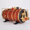 Steam Boiler Model Kit, WS100XL 1000mL Horizontal Copper Double Combustion Tube Steam Boiler with Dual Safety Valve for Single/Double/Triple-Cylinder Steam Engines & 1.0-1.5m Model Ships view 4